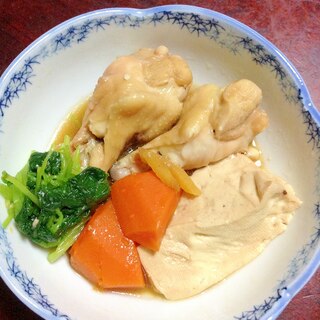 手羽元de肉豆腐【お酒が進む☆居酒屋メニュー】